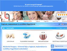 Tablet Screenshot of bqdental.com